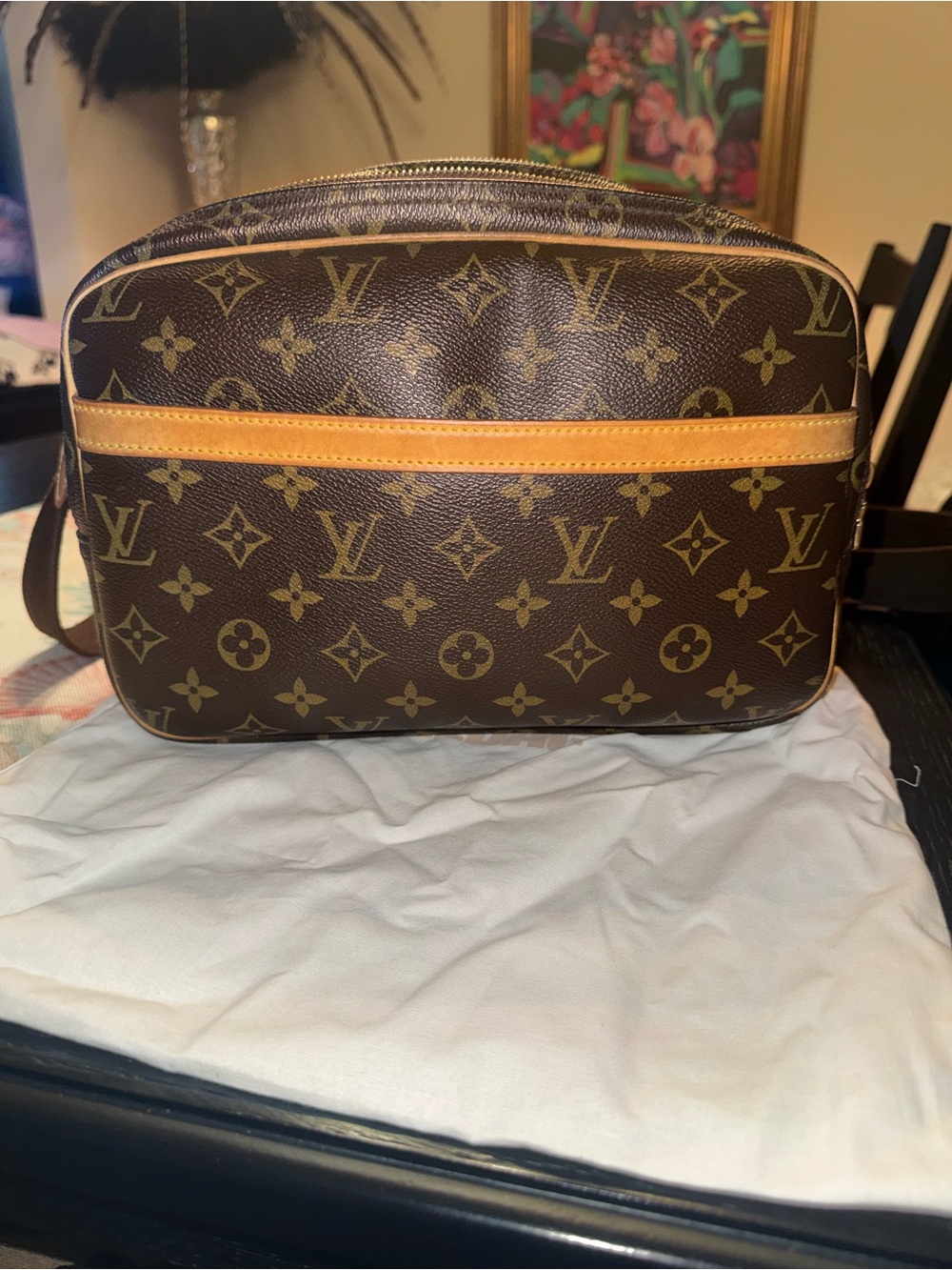 Louis Vuitton Reporter Bag Monogram Canvas PM